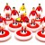 Subbuteo Andrew Table Soccer England 1966 World Cup Winners on Classic Lightweight bases